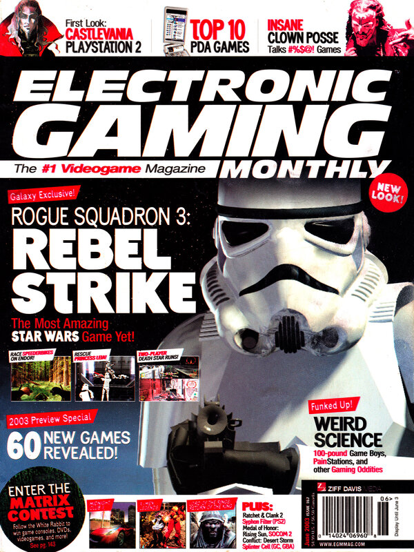 Electronic Gaming Monthly Issue 167 (June 2003) cover